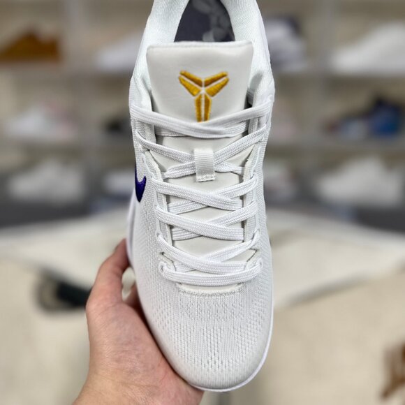 Men’s Size 10-Nike Kobe 8 Protro White Court Purple Lakers Home HF9550-100 main image 10